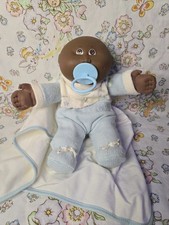 Cabbage Patch Kids 1986 AA Bean Butt Baby Brown Eyes Pacifier HM 6 WS factory