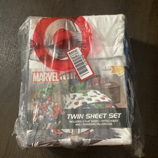 Marvel Avengers 3-Piece Twin Sheet Set
