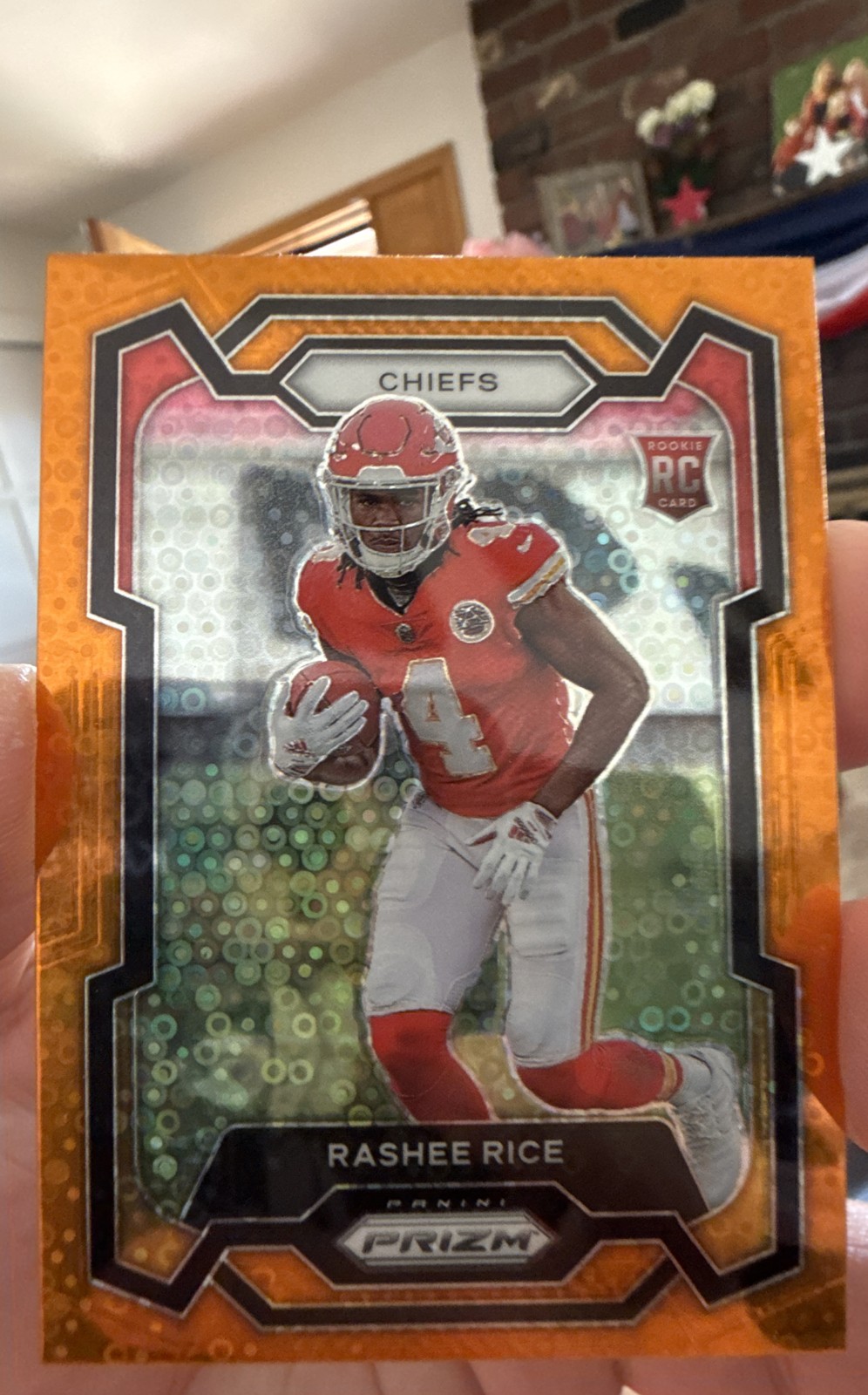 2023 Panini Prizm - Rookies Rashee Rice #350 Disco Prizm (RC)