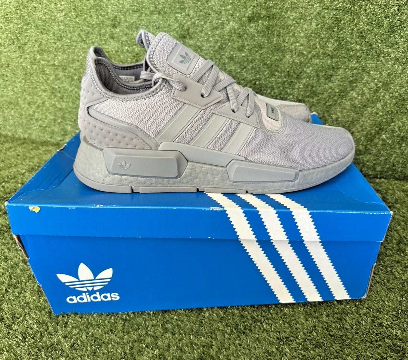 ⚪🔥 ADIDAS NMD_G1 “TRIPLE GRAY” — MEN’S SIZE 13 — NIB • RARE(Sold Out) image 2