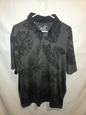 Under Armour the Playoff Polo Men s Short Sleeve Shirt Black Floral Size L