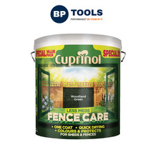 Cuprinol 5194072 Less Mess Fence Care Woodland Green 6 Litre