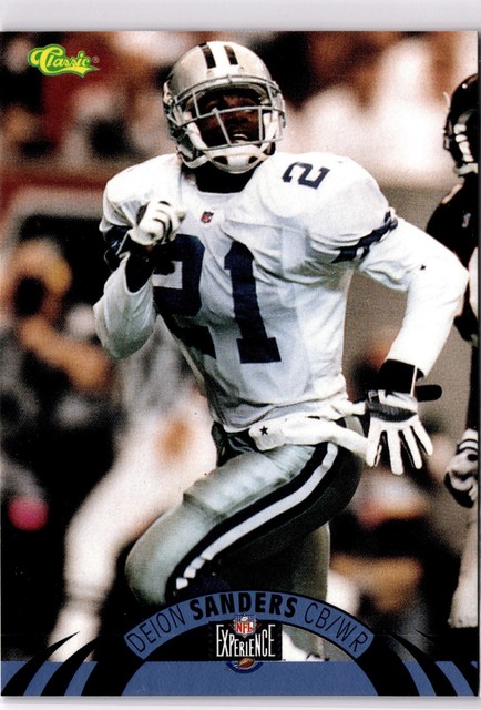 1996 Classic NFL Experience #80 Deion Sanders (CD)