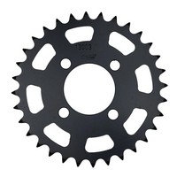 Afam Kettenrad Stahl #420 45 ZäHne (FüR: Yamaha DT 80 MX 5J1 81-84 )