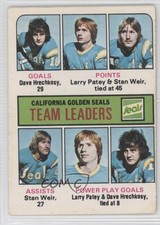 1975-76 O-Pee-Chee Dave Hrechkosy Larry Patey Stan Weir #316 0a1