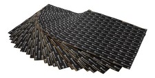 Rockville RockMat 50-15 50 Sq Ft Butyl Sound Deadening Mat 1.5MM 60 Black
