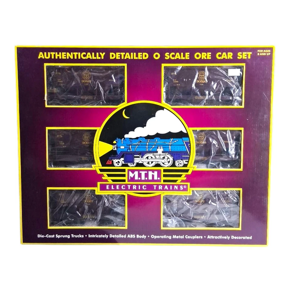 MTH 20-97507 O Gauge Duluth, Missabe & Iron Range Premier Ore Car Set Of 6 Read - Image 2 of 4