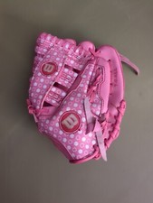 Wilson 9,5" Pink T-Ball Glove Right Handed Throwing