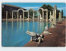 Postcard Portico of the Canopus Villa Adriana Tivoli Italy