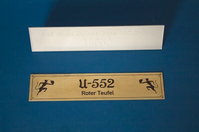 #UBITS SRS-1709   U-Boot Trumpeter  1:48 U-552 Shield