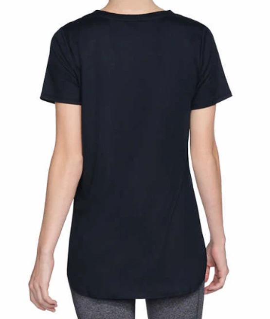 NUEVA Camiseta Skechers Para Mujer UPF 40+ Absorbente de Humedad Costilla Cuello en V Talla 2XL Foto 2 de 2