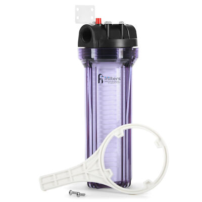 iFilters Whole House Sediment Filter for Dirt, Sand, Silt, Rust and Scale -
