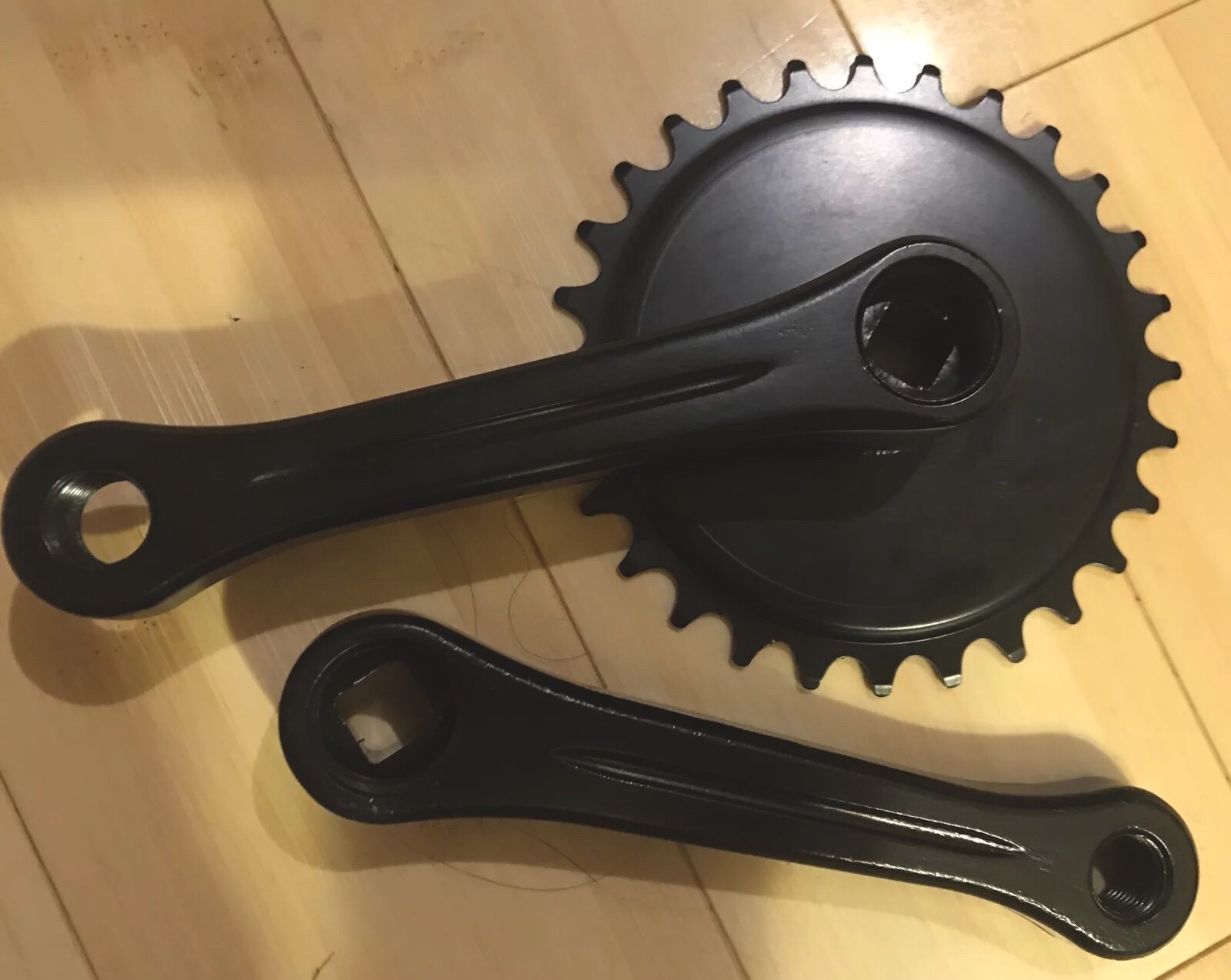 cotterless cranks