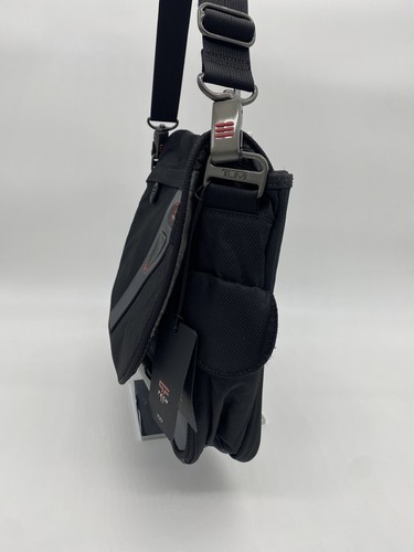 Tumi T-Tech Ballistic Nylon Small Expandable Messenger Bag Black 05508D - Picture 4 of 12