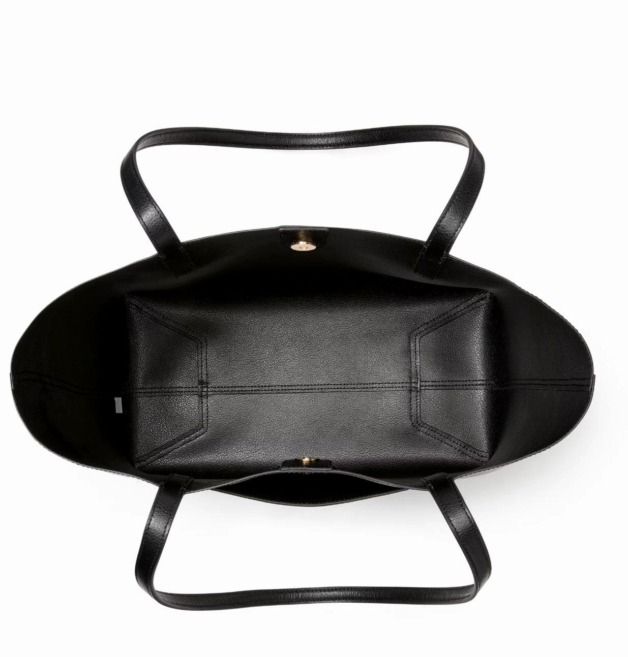 Nuova borsa Kate Spade Coffee Break grande in pelle nera multi