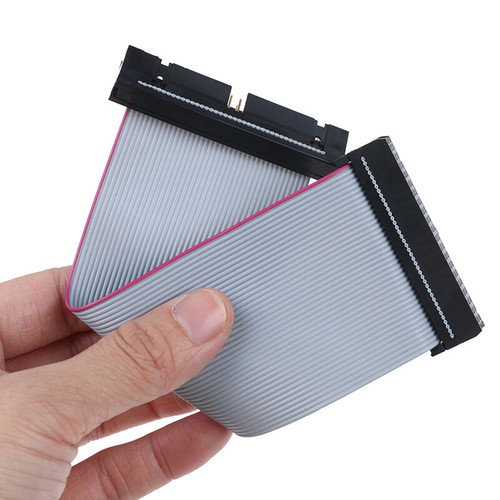 IDE 40 Pin Male to female pata hard drive hdd extensions'flat ribbon cable -Z0 - Afbeelding 7 van 10
