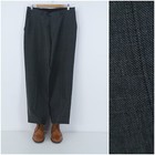 Mens Trousers 33 Waist 29 Leg LOXLEY Dress Suit Check Grey Wool Pants Slacks
