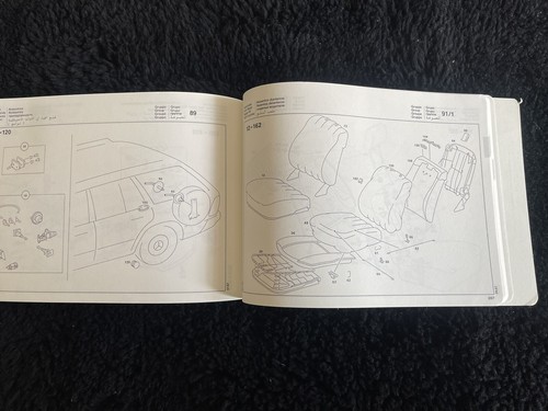 Mercedes Benz MB W124 300TE Station Wagon 1987-90 Parts Catalog List OEM USA - Picture 24 of 24