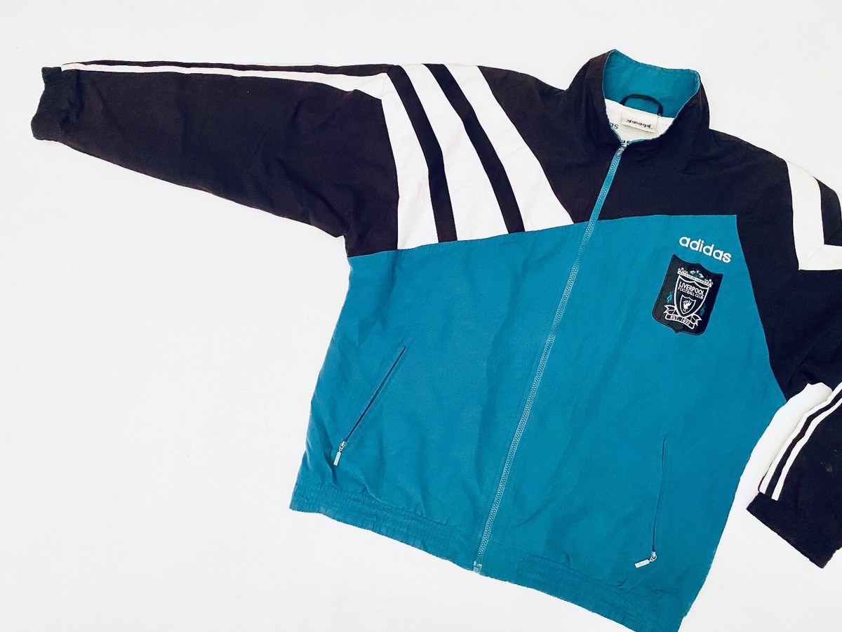 Liverpool Adult L Training / Track Jacket 1995 - 1996 Adidas 95/96
