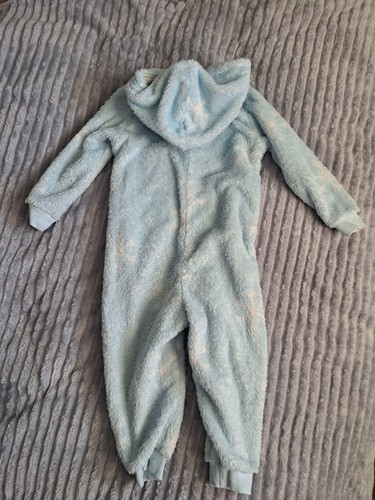 M & S Kids Frozen one piece with hood 2-3 years old. In Very Good Condition. - Picture 2 of 2