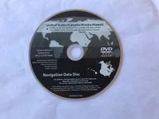 1 OEM GM GMC Chevrolet  Buick Cadillac Navigation DVD disc Map 25974486 v 4.0