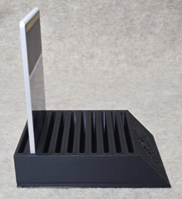 10 HuCard TurboGrafx-16/PC Engine Holder - PC Engine Game Storage Tray Display