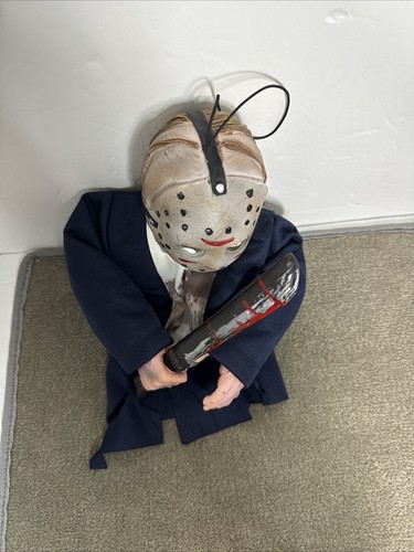 Friday The 13th Jason Voorhees Hanging Figure 12” Horror Decoration Halloween - Picture 14 of 15