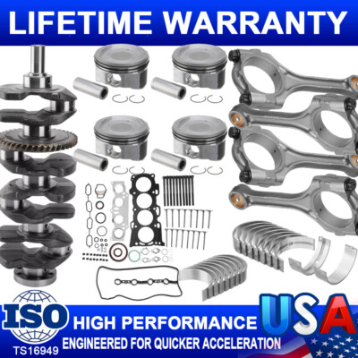 Engine Rebuild Kit For Scion tC xB Toyota Camry RAV4 Highlander 2.4L L4 DOHC 16v