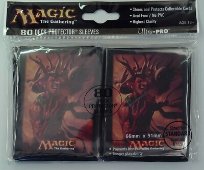 MAGIC THE GATHERING CARD SLEEVES: Journey into Nyx Xenagos (80ct) (ULP  86157) | eBay