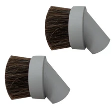 Vacuflo Central Vacuum Round Dusting Brush Attachment Grey Beam Nutone Hayden