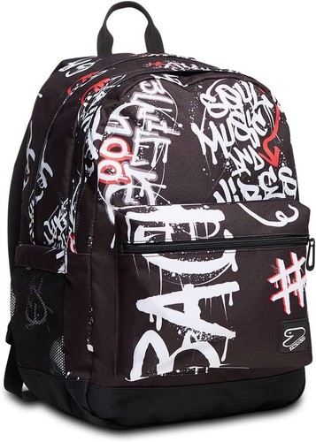 Zaino Seven - SCUOLA PRO XXL  con earphones wireless  nero - Foto 1 di 6