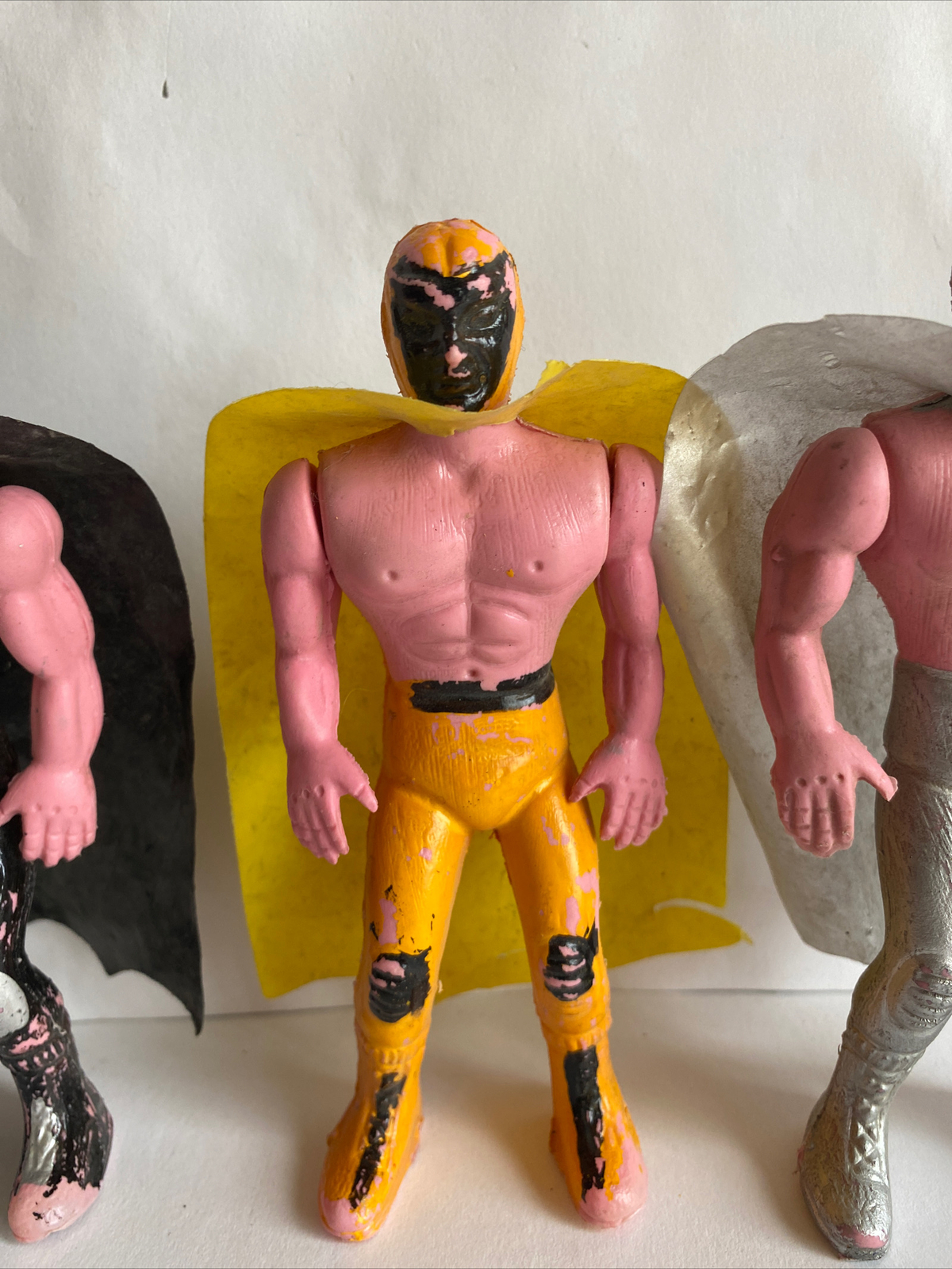Vintage Lot Of 3 AAA Bootleg Figures - Lucha Libre Wrestling CMLL | eBay