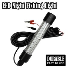 Led Underwater Fishing Light Fish Finder Lamp White Seawater DC12V Lighting Lure