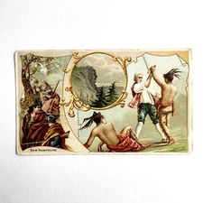 Arbuckle Bros Coffee NEW HAMPSHIRE #13 Victorian Trade Card 1890s