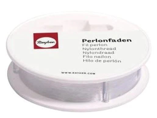 Rayher Perlonfaden / Nylonfaden 0,15 / 0,25 / 0,3 / 0,35 / 0,5 / 0,7 mm ø