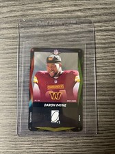 2024 UNO NFL Elite Daron Payne #136 Wild 4 Color SSP Foil Card Washington