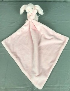Jellycat Pink Bashful Bunny Rabbit Security Blanket Lovey Super Soft | eBay