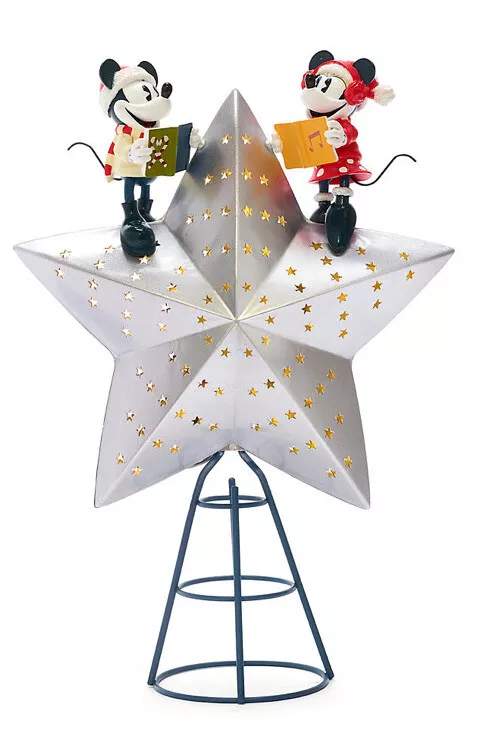 Disney Store Mickey Minnie Walt s Holiday Lodge Christmas Tree
