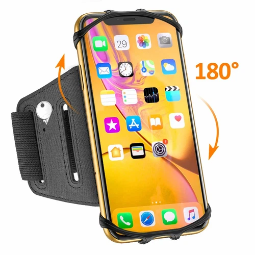 Porte-bracelet de sport pour téléphone portable course jogging entraînement gymnastique vélo iPhone Galaxy - Photo 7 sur 7