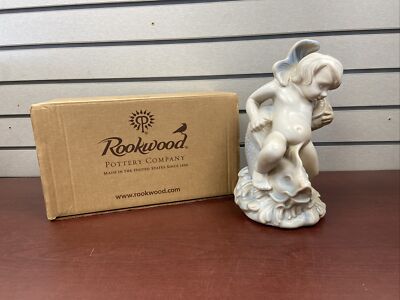 2009 Rookwood Pottery Palamoin Dolphin Boy Figurine GDS Gary David Simon NIB