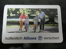 Falt-Taschenkalender Allianz Vesicherung Jürgen Hartwig Königs Wusterhausen 1994