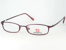 TRIOPTIC MT3411 M2240 BORDEAUX EYEGLASSES GLASSES METAL FRAME 47-18-140mm