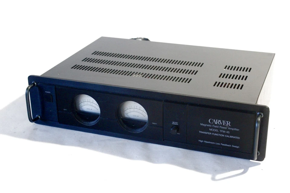 BOB CARVER TFM-45 Magnetic Field Power Amplifier, 375 Watt pro Kanal /8 Ohm, USA - Bild 2 von 4