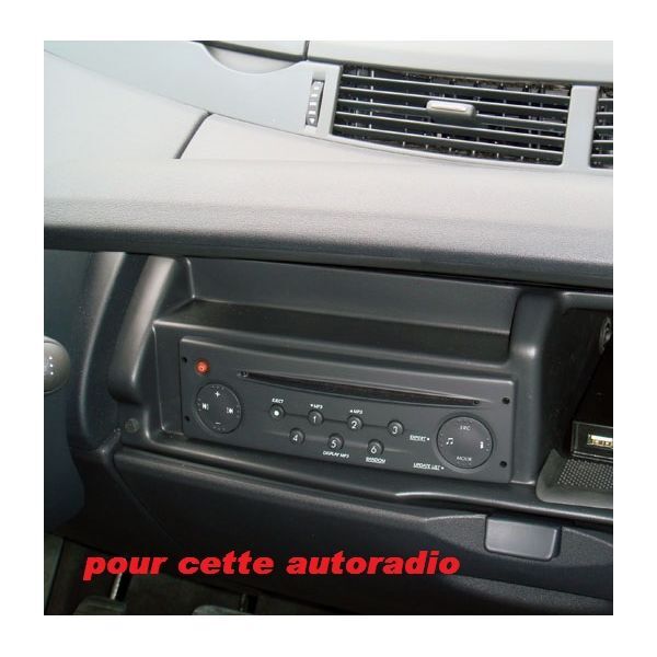 Commande au volant Renault Espace 2004-2009 Update List avec écran déporté ISO - 2