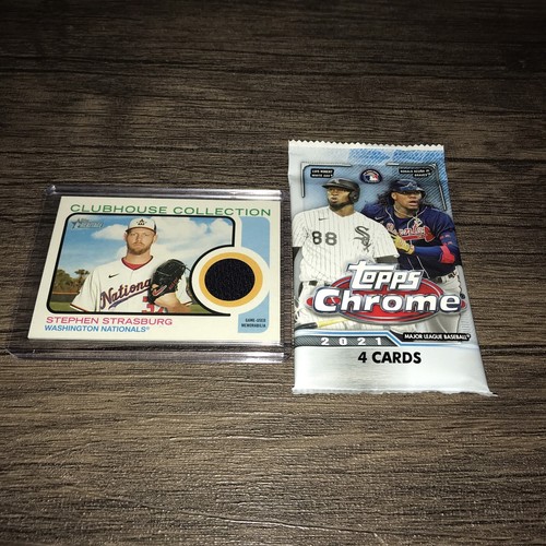 2022 Topps Heritage Stephen Strasburg Game Used Memorabilia Relic Nationals EBay