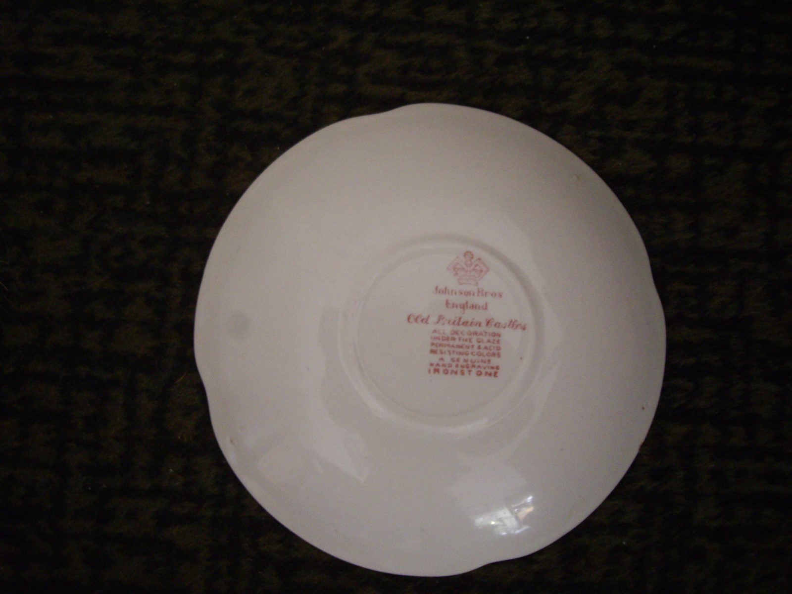 Johnson BrothersOld Britain CastlesPink Kenilworth Castle in 1792