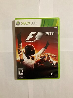 Formula 1 F1 2011 (Microsoft Xbox 360, 2011) CIB Complete w/ Manual TESTED