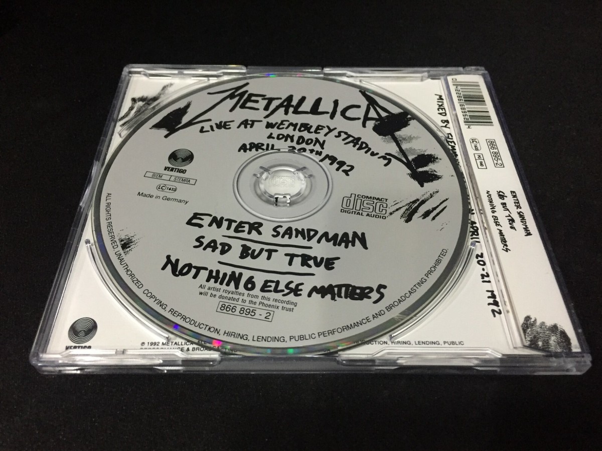 llica Live at Wembley Stadium メタル Metallica Nothing Else Matters Live At Wembley Stadium London