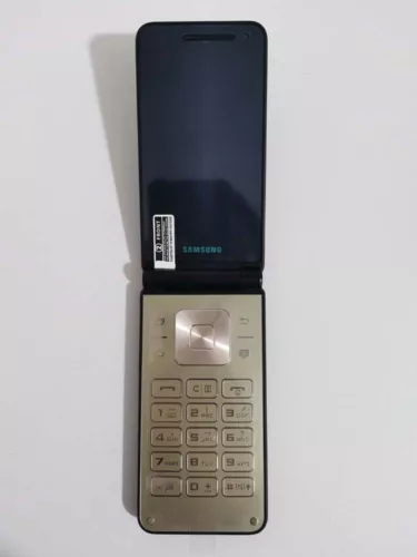 Samsung Galaxy Folder SM-G1600 Dual Sim 16GB Android Gold entsperrt Smartphone - Bild 8 von 16