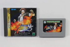 The King of Fighters 95 KOF W ROM/RAM Cartridge Sega Saturn SS Japan Import